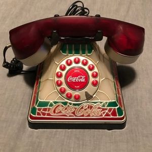 Vintage Coca-Cola Collectibles Telephone